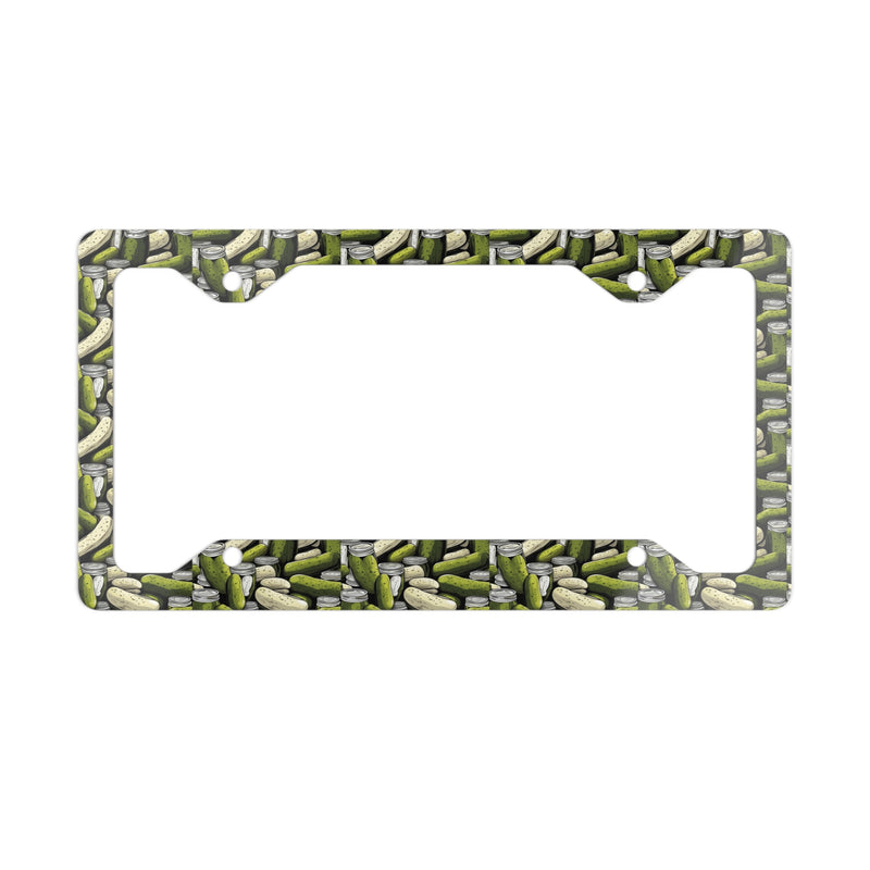 License Plate Frame, Dill Pickles