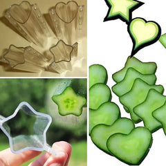 Heart Shaped Mold, Five Pointed Star Shaped Mold Kitchen Tool To Garden Plants