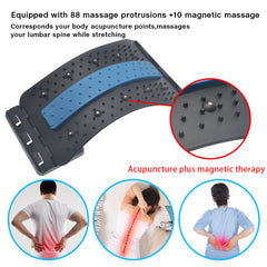 Adjustable Massage Pad For Backache, Accupressure Posture Correction