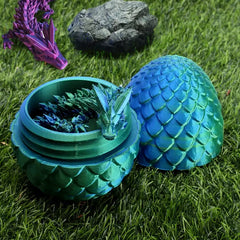 Dragon Egg Fidget Toy For Kids, 3D Printed, Crystal Gem Dragon Fidget Toy For Adults, All Ages, Stress Relief