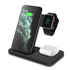 Wireless Fast Charger Dock Station, 3in1