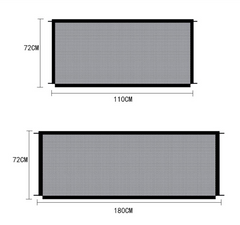 Portable Pet Safety Gate, Foldable